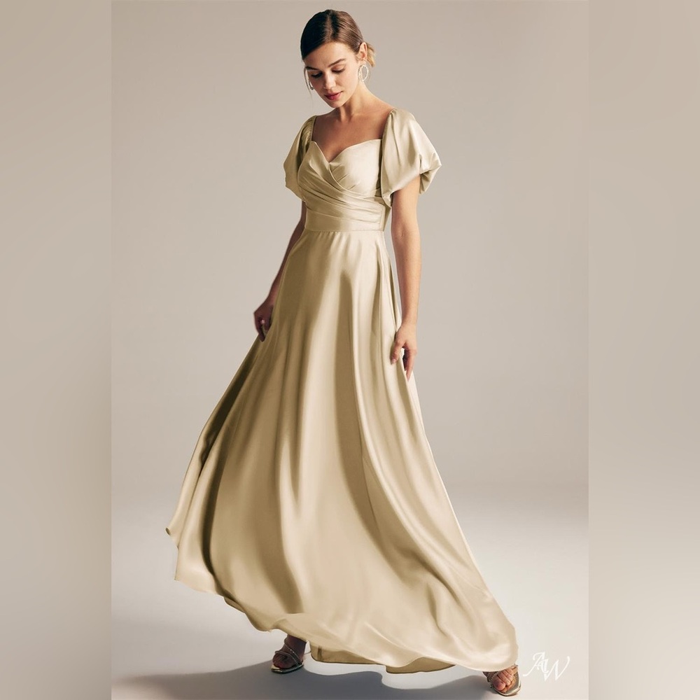 Champagne Bridesmaid Dress
